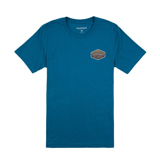 Factory Sunrise SS Tee - Deep Teal - CLEARANCE