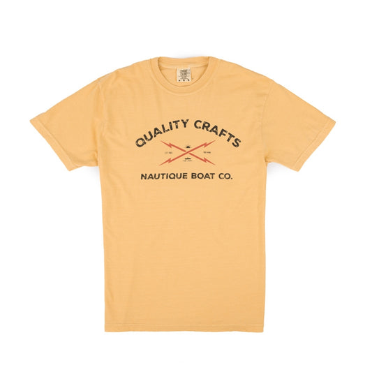 Quality Crafts SS Tee - Mustard - CLEARANCE