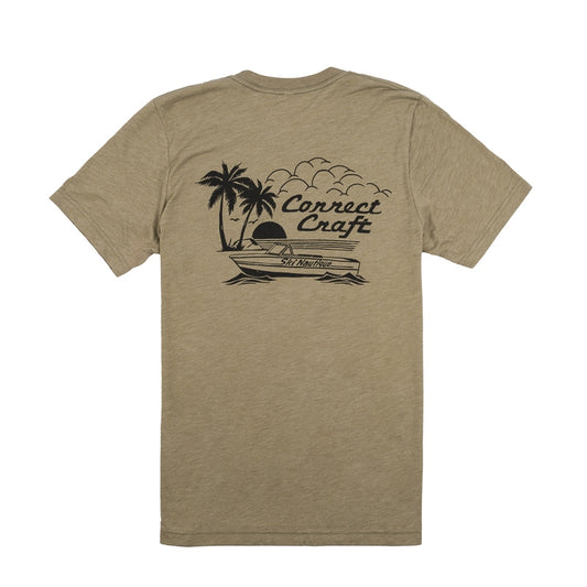 Classic CC SS Triblend Tee - Olive