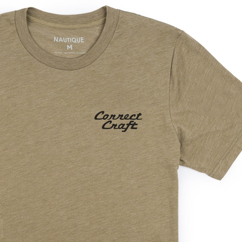 Classic CC SS Triblend Tee - Olive