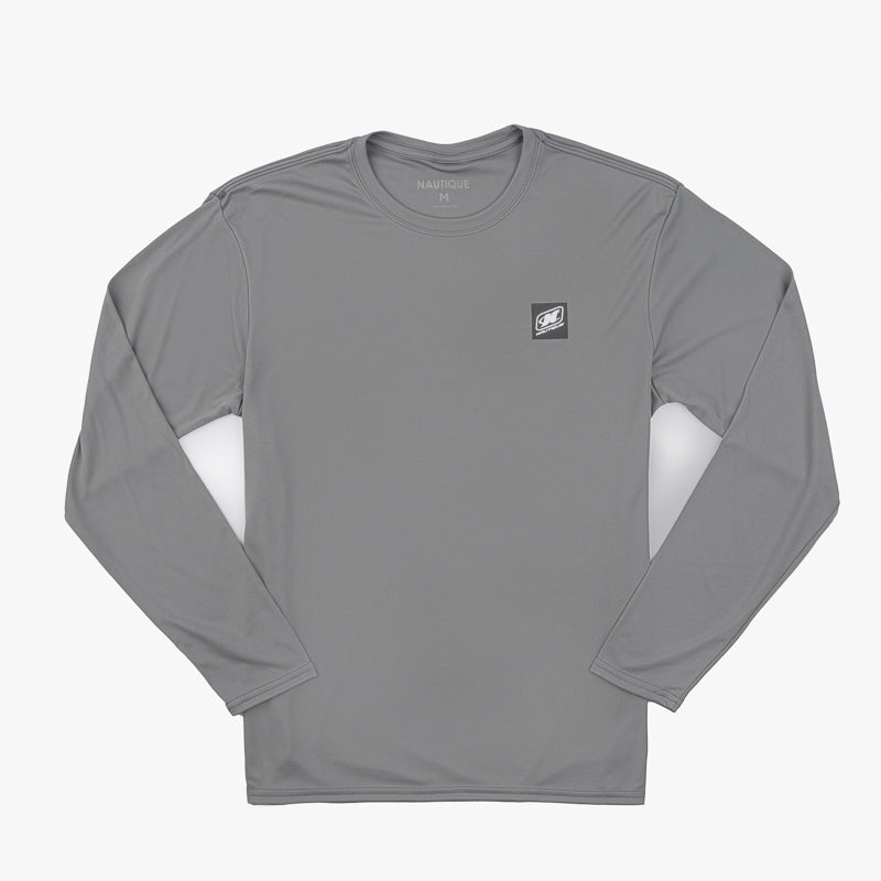 Dry Zone LS Performance Tee - Concrete