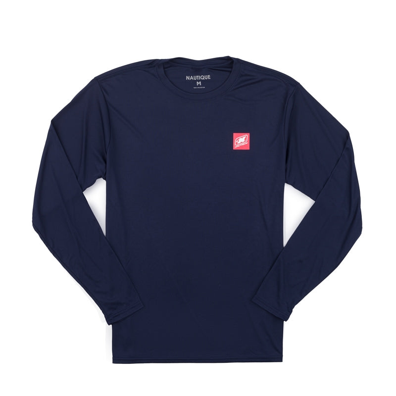 Dry Zone LS Performance Tee - Navy