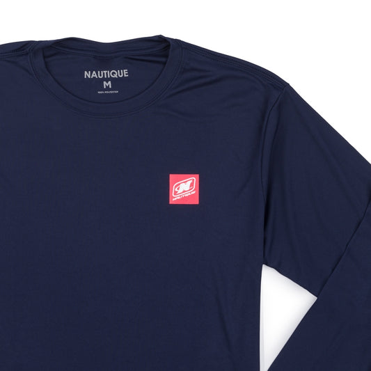 Dry Zone LS Performance Tee - Navy