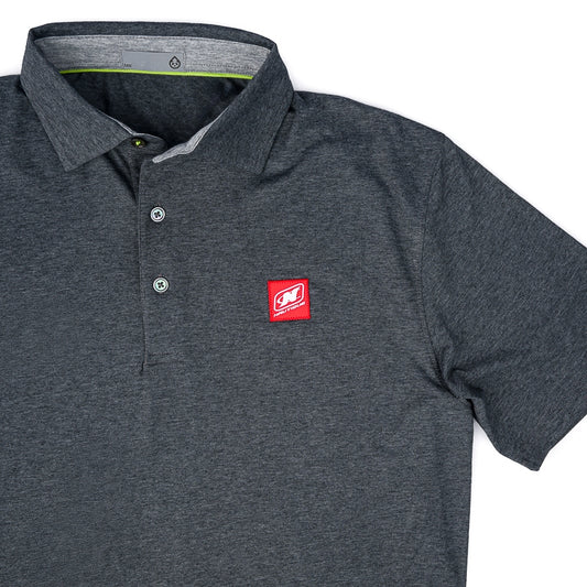 TASC Cloud Polo - Black Heather