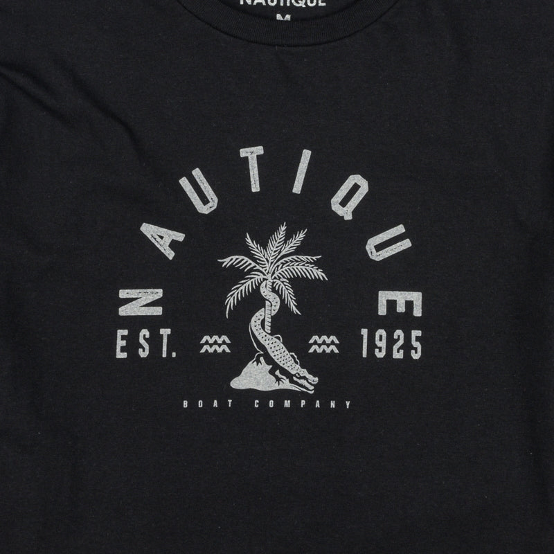 Women's FLA Boxy Crop Tee - Black - CLEARANCE