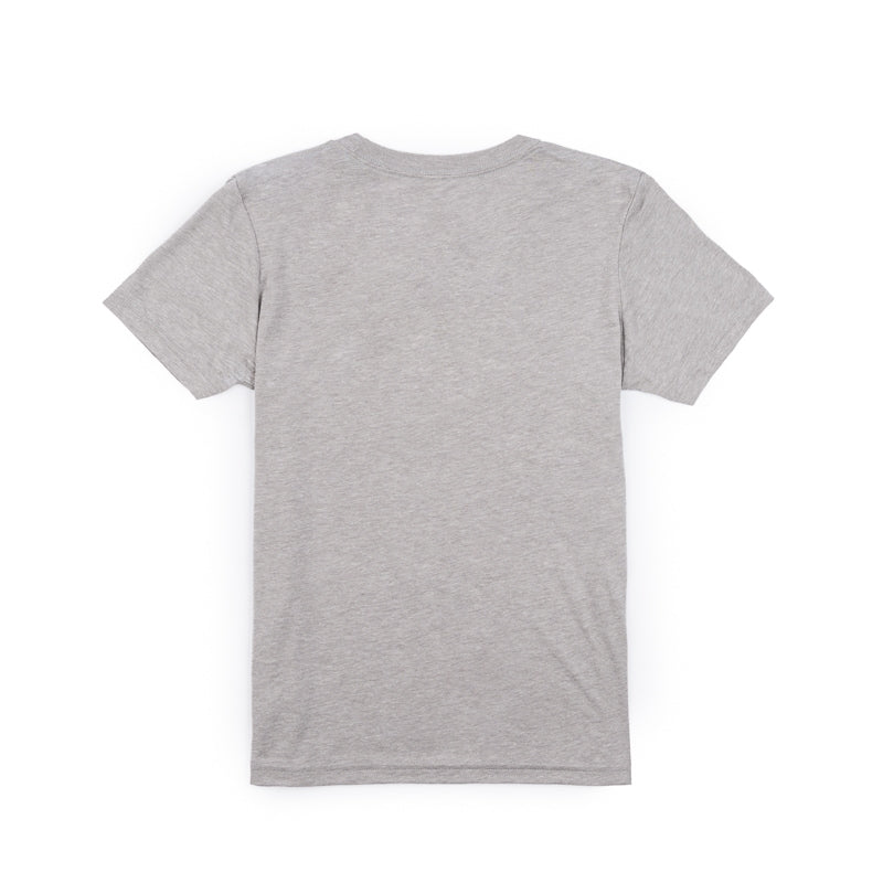 Youth Make Waves SS Triblend Tee - Athletic Grey