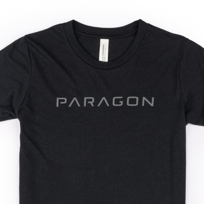 Youth Paragon SS Triblend Tee - Black - CLEARANCE