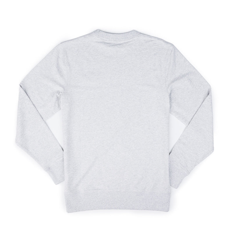 TASC Varsity Crew Sweatshirt - Light Heather Grey