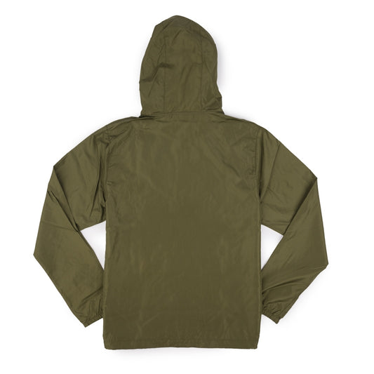1/4 Zip Wind Breaker - Army Green