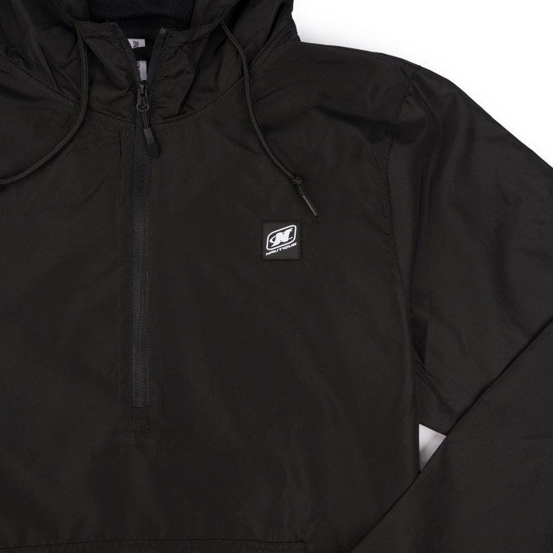 1/4 Zip Wind Breaker - Black