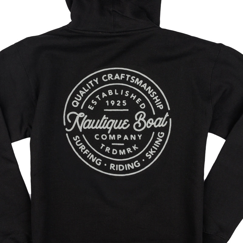 Trade Circle Hooded Sweatshirt - Black