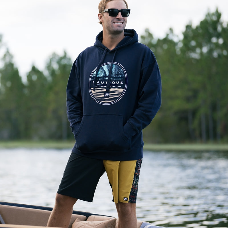 Oasis Hooded Sweatshirt - Navy