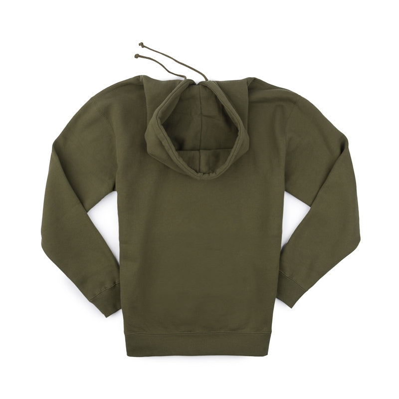 Core Hooded Sweatshirt - Army Green