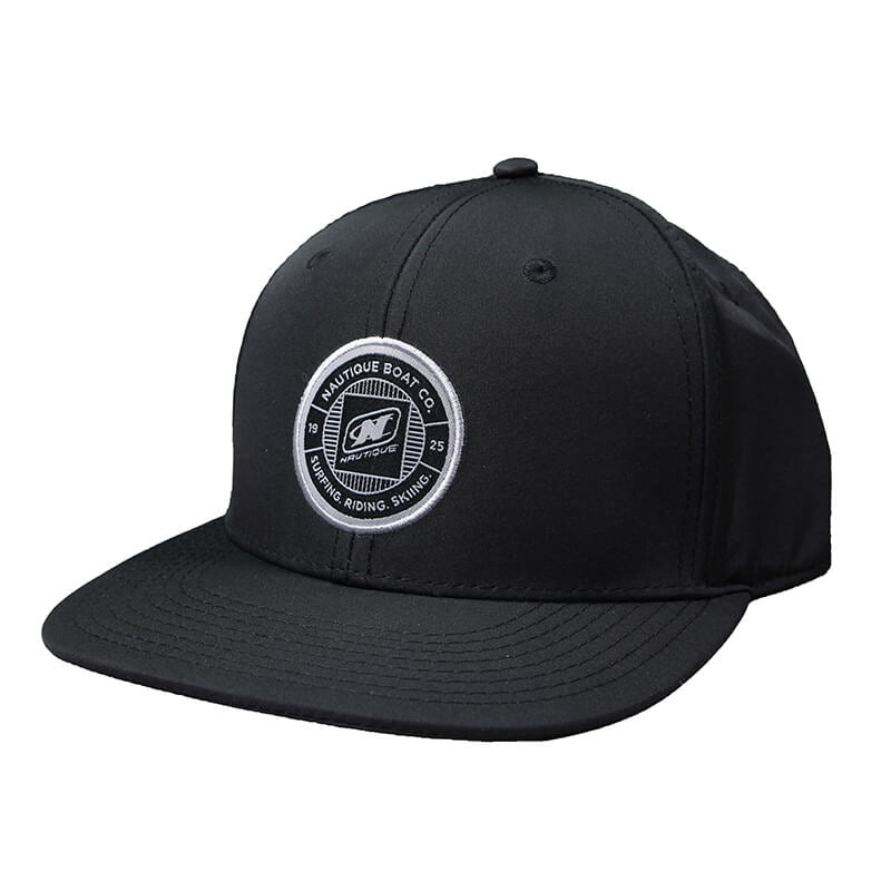 Nylon Performance Cap - Black