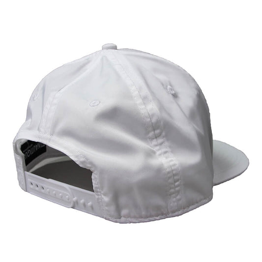 Nylon Performance Cap - White