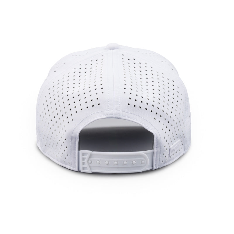 Melin Odyssey Cap - White (Red Patch)