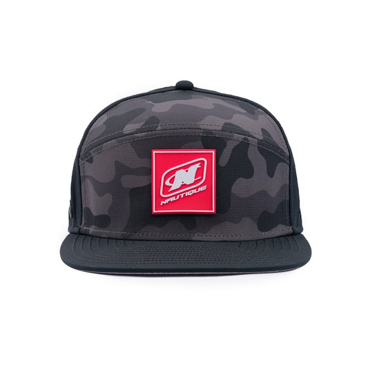 Melin Trenches Cap - Black Camo (Red Patch)