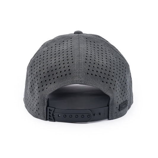 Melin A-Game Cap - Heather Charcoal (Red Patch)