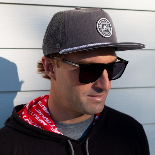 Melin Coronado Cap - Heather Charcoal (Black Patch)