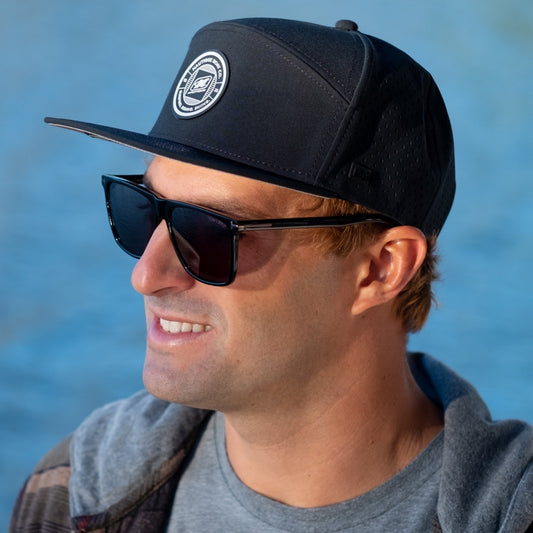 Melin Trenches Cap - Black (Black Patch)