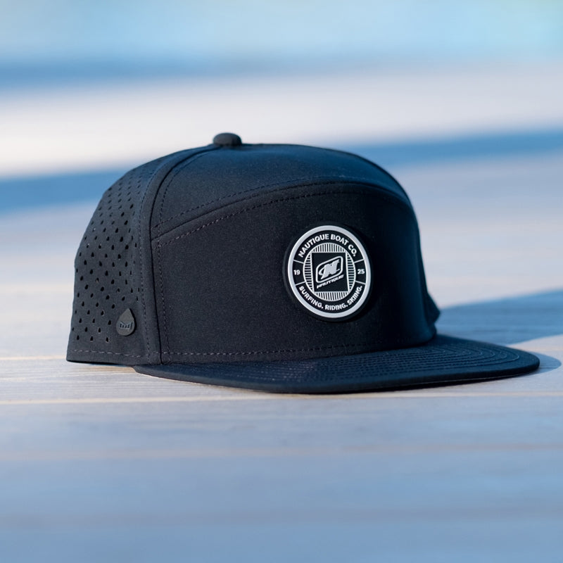 Melin Trenches Cap - Black (Black Patch)