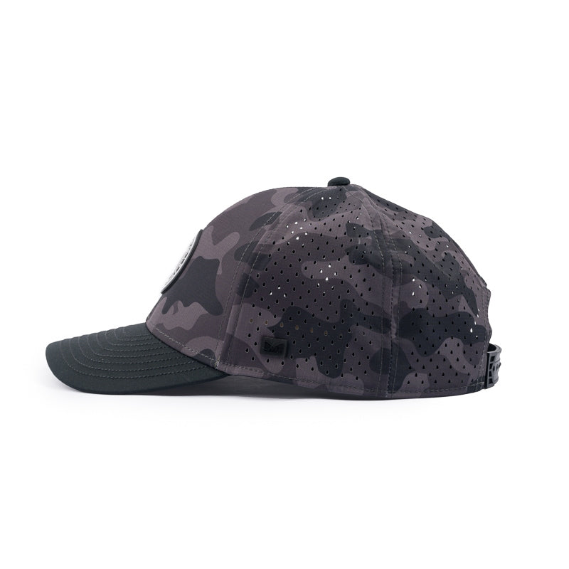Melin A-Game Cap - Black Camo (Black Patch)