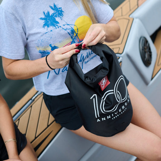 100th Anniversary 10L Dry Bag - Black - CLEARANCE