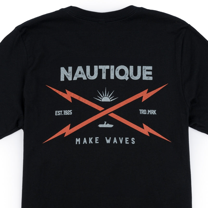 Make Waves SS Tee - Black