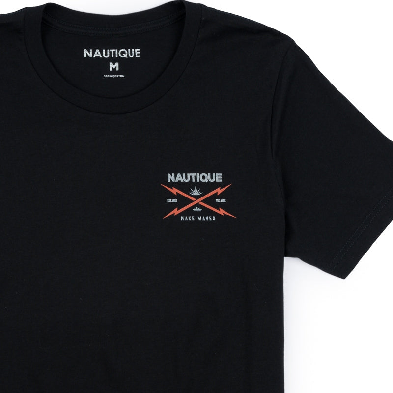 Make Waves SS Tee - Black