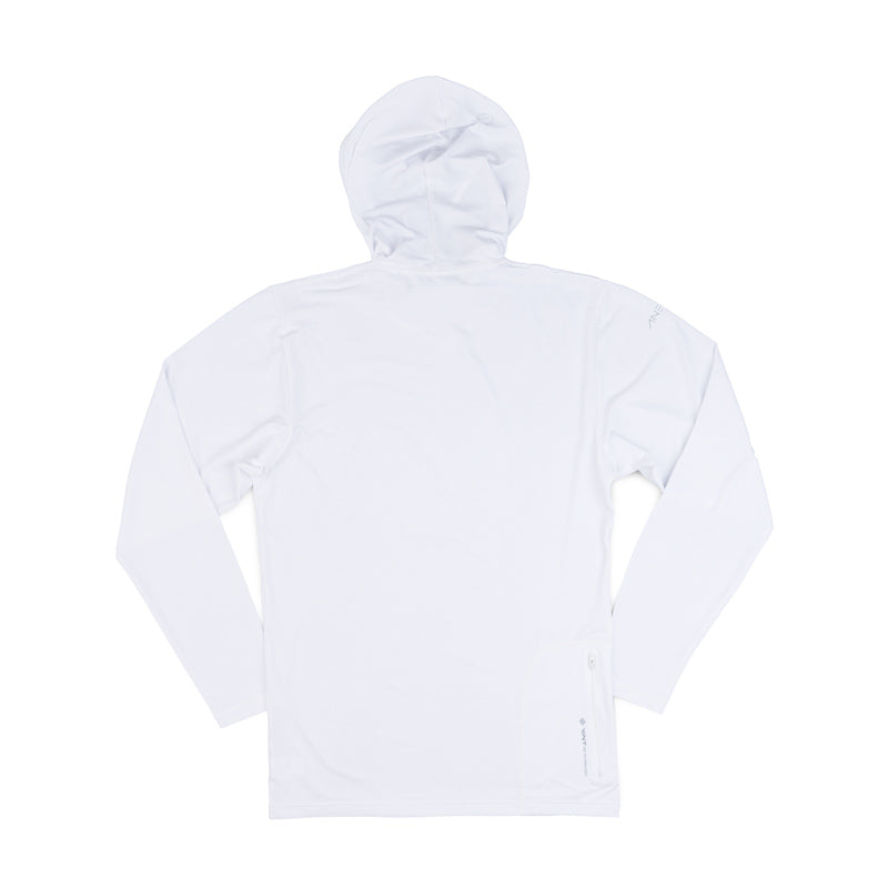Men's 100th Anniversary Anetik Tech Hoodie Tee - White Heathered