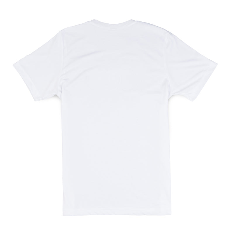 100th Anniversary Center Chest Logo Tee - White - CLEARANCE