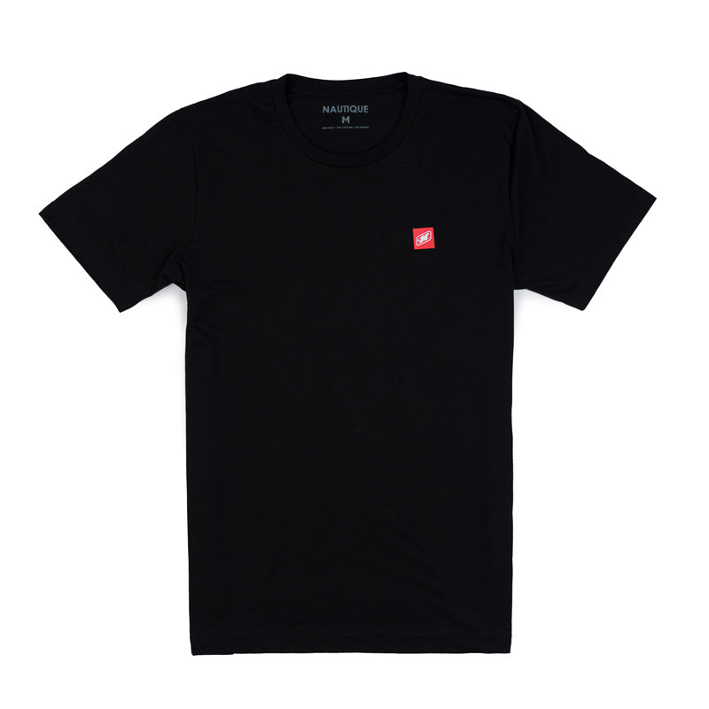 100th Anniversary Horizontal Back Logo Tee - Black - CLEARANCE