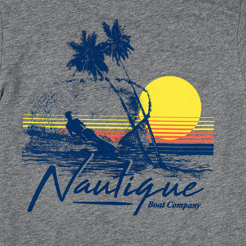 Sunset Vibes Tee - Grey