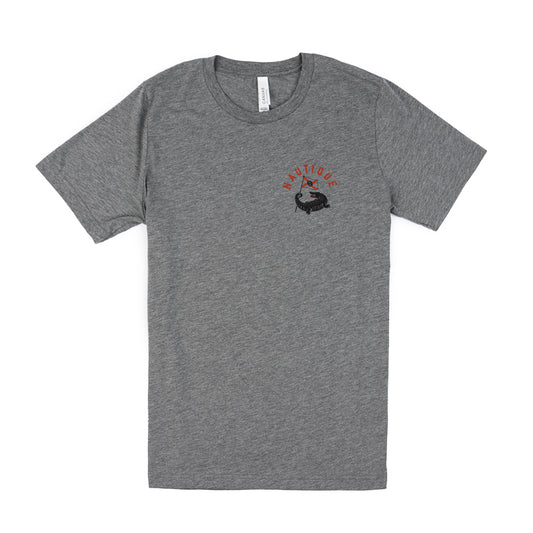 Florida Flag SS Triblend Tee - Grey