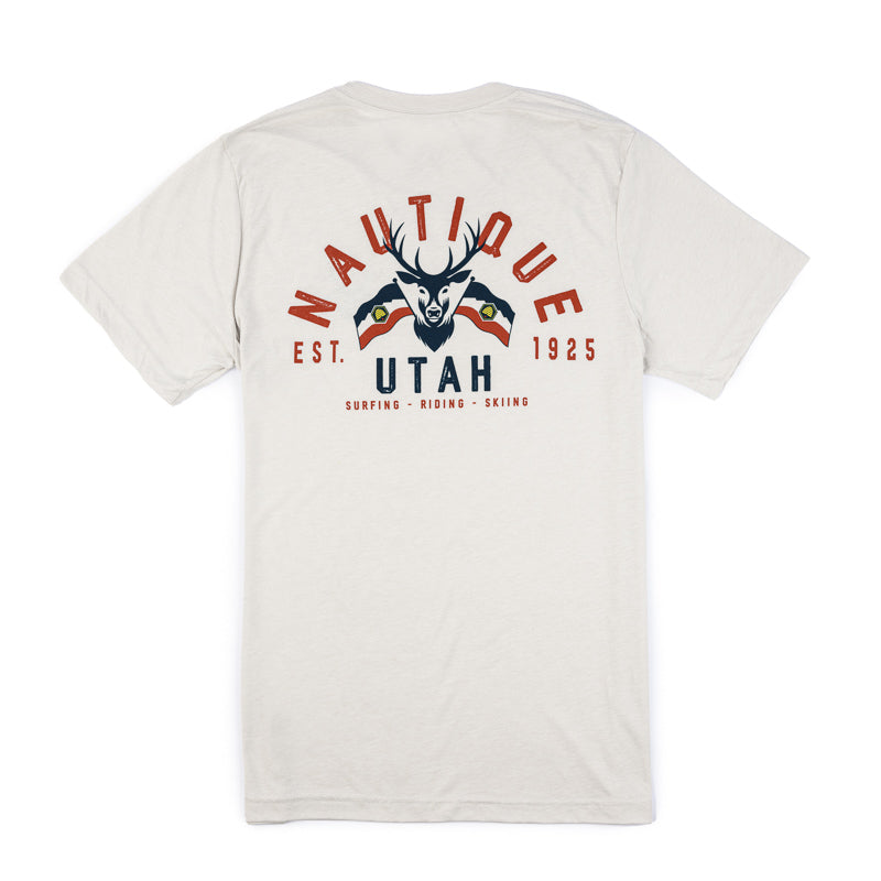 Utah Tee - Cement - CLEARANCE