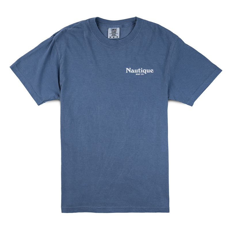 Neon Lights Tee - Blue Jean