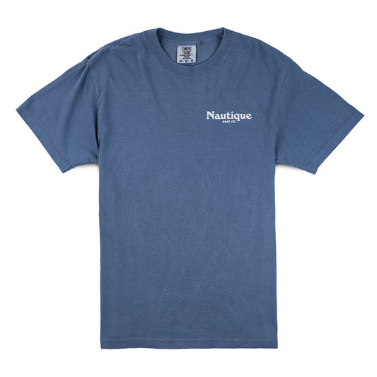 Neon Lights Tee - Blue Jean