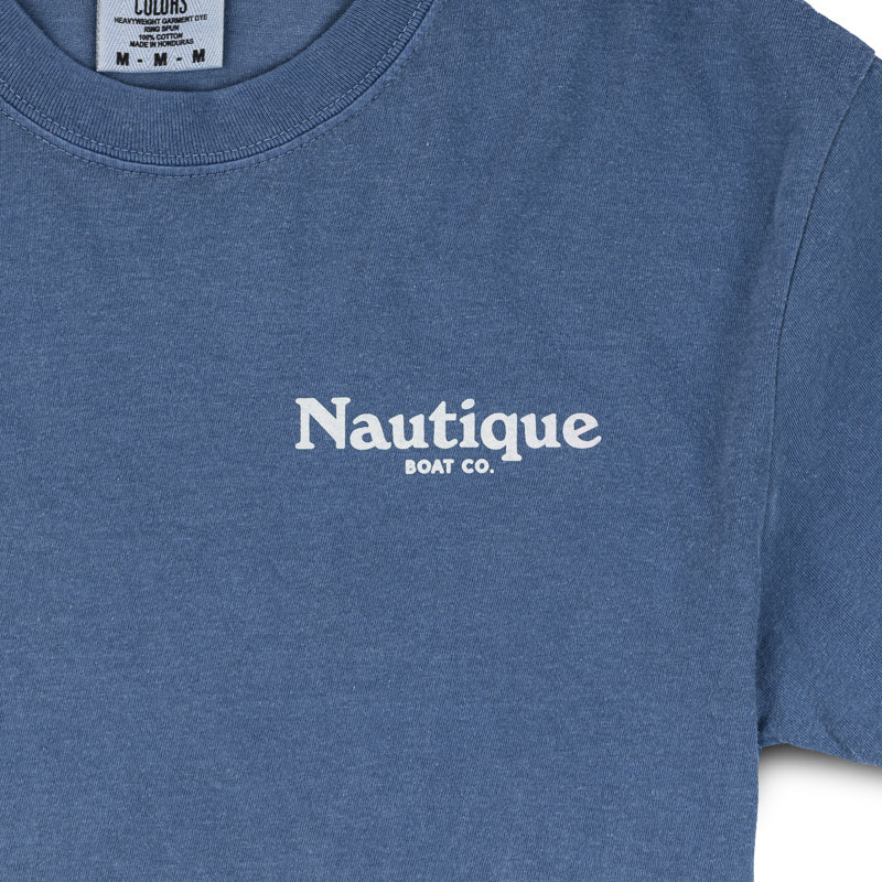 Neon Lights Tee - Blue Jean