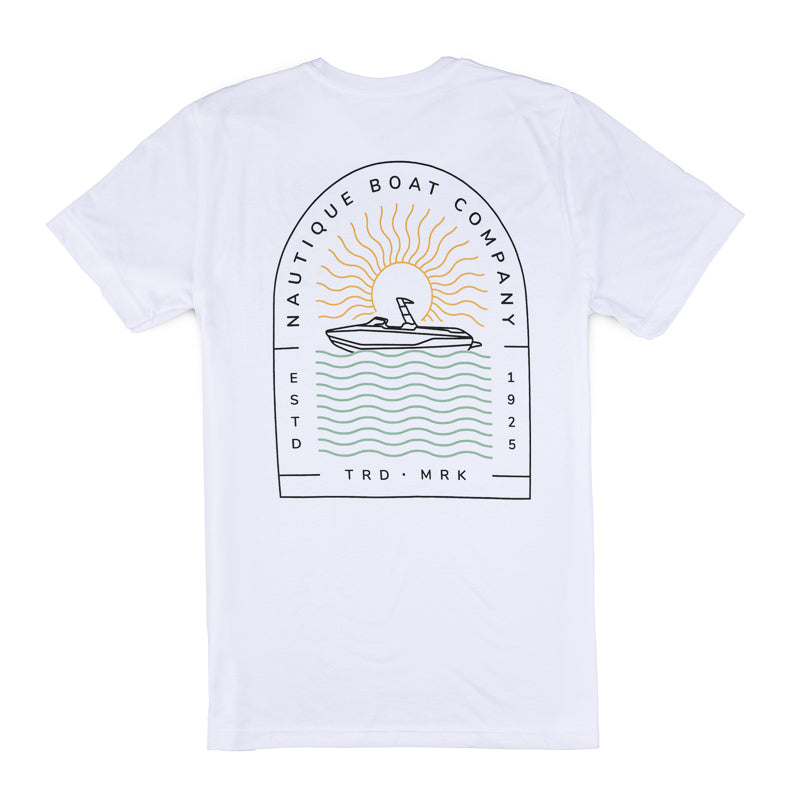 Wavy Days Tee - White