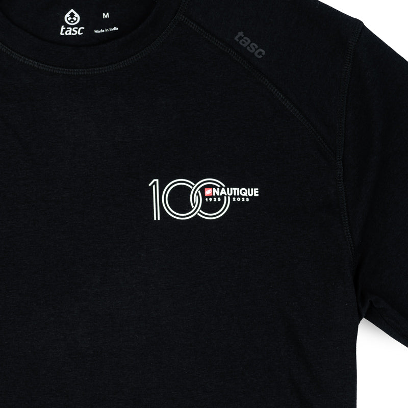 100th Anniversary TASC SS Fitness Tee - Black