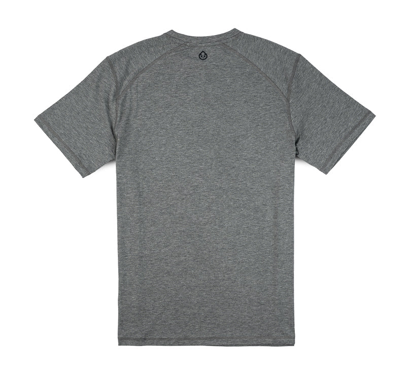 100th Anniversary TASC SS Fitness Tee - Heather Grey