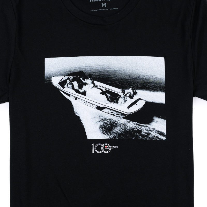 100th Anniversary Tee - Vintage 1982 Ski Nautique - Black - CLEARANCE