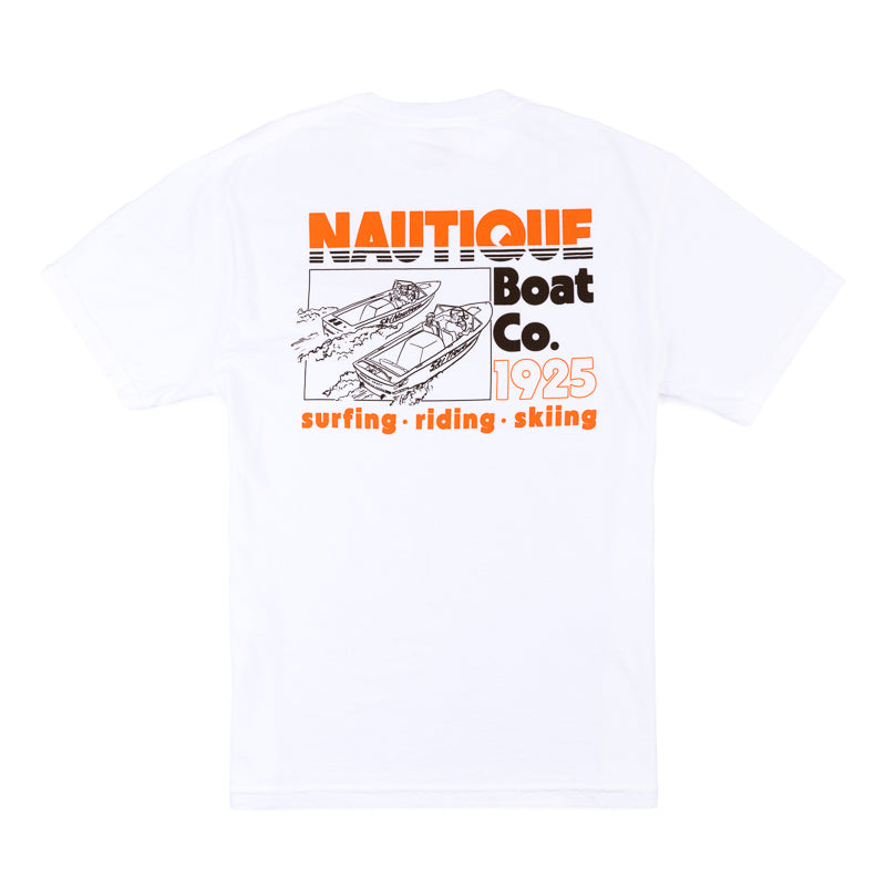Vintage Ski Tique SS Tee - White