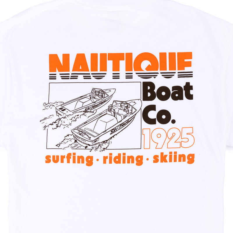 Vintage Ski Tique SS Tee - White