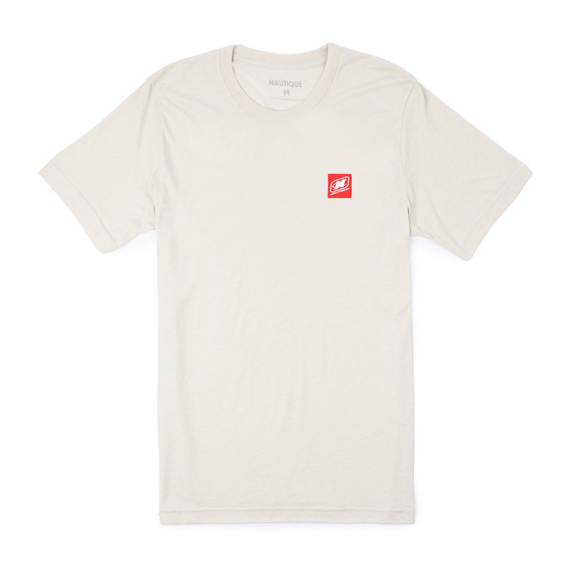Flag SS Tee - Cement