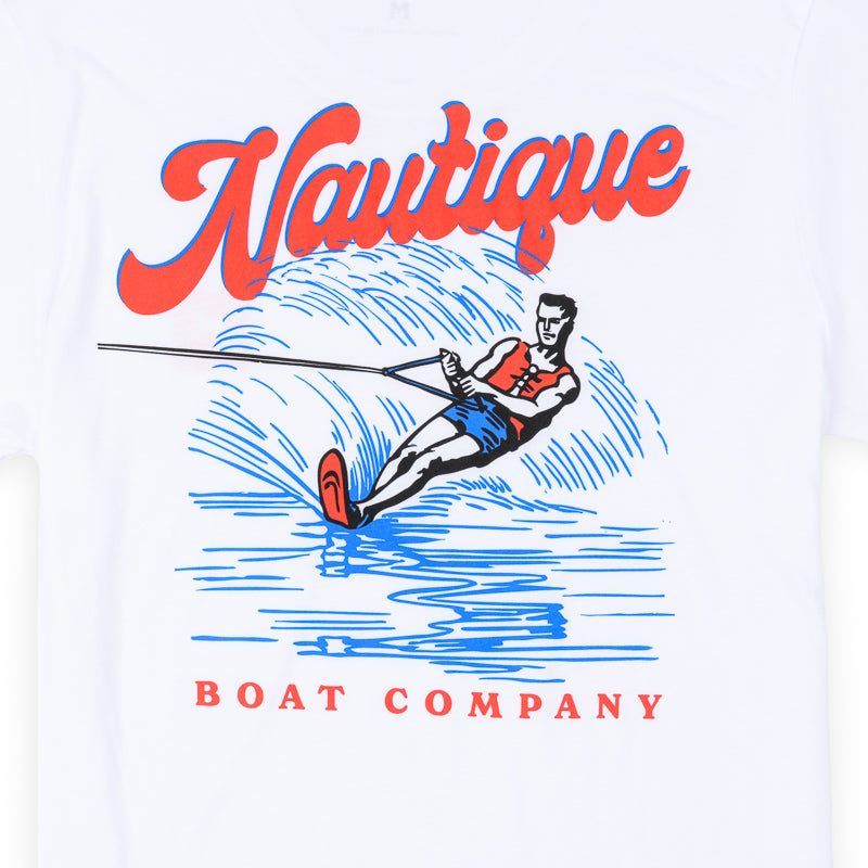 Classic Slalom SS Tee - White