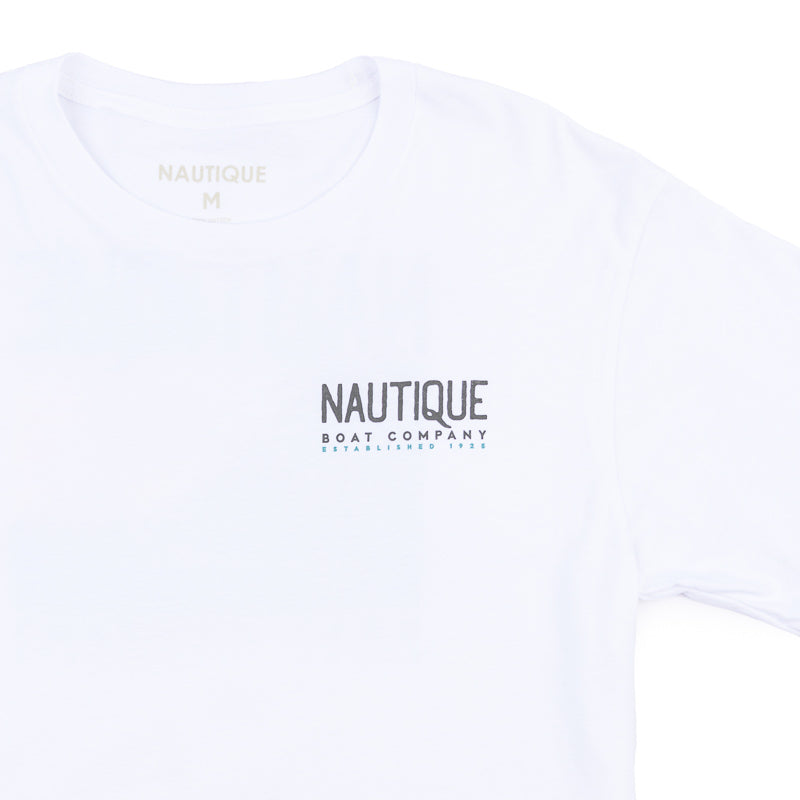 Women's Wander Crop Tee - White