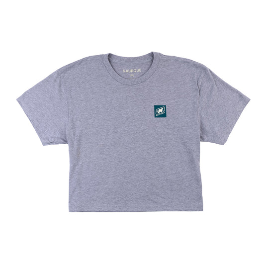 Women's Correct Craft Inc Crop Tee - Heather Grey