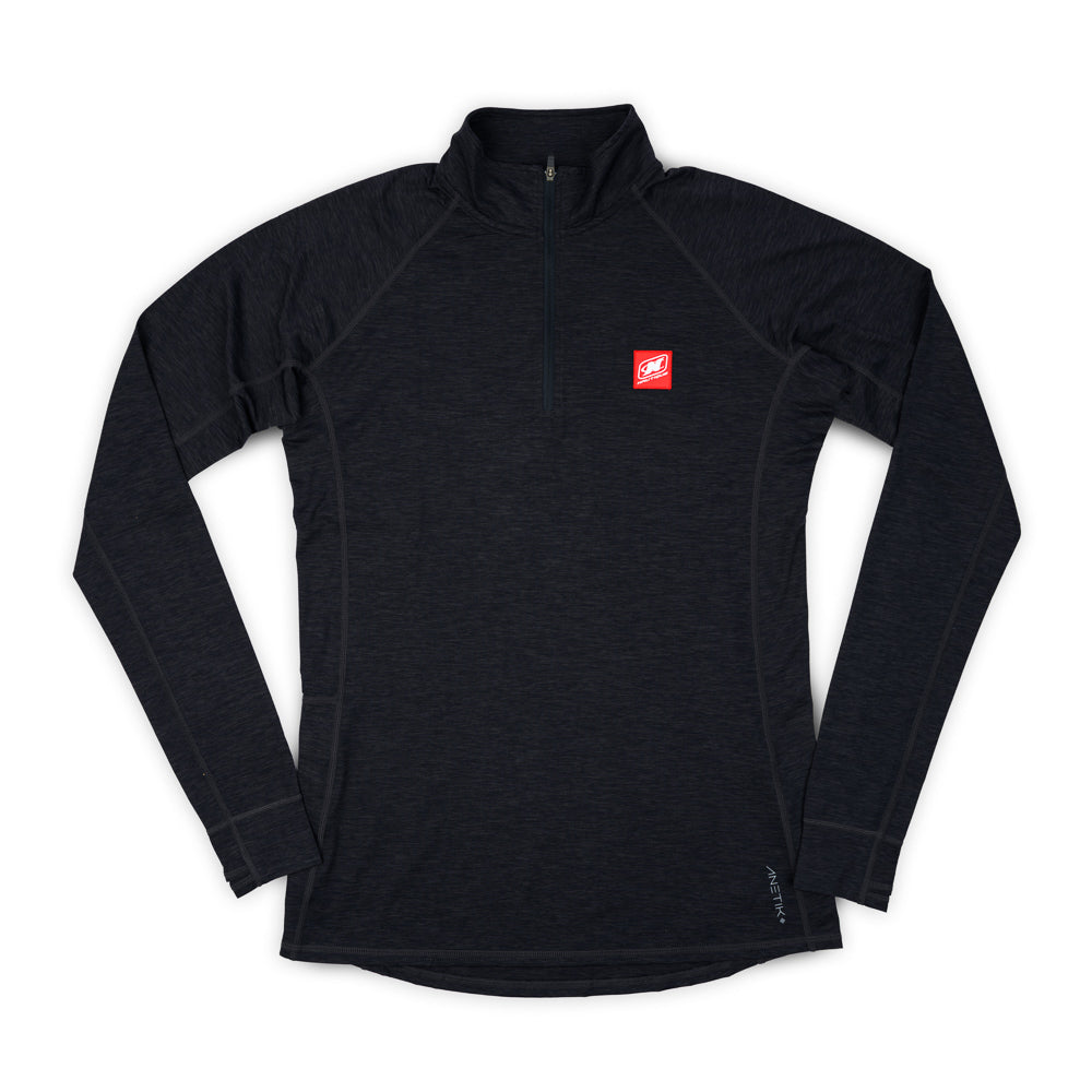 Women's Anetik Flight 1/4 Zip - Charcoal Heather