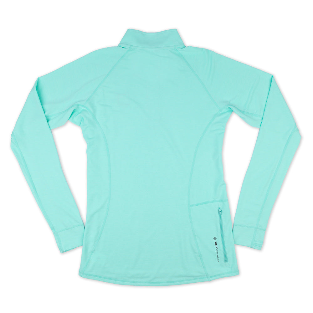 Women's Anetik Flight 1/4 Zip - Seafoam Heather
